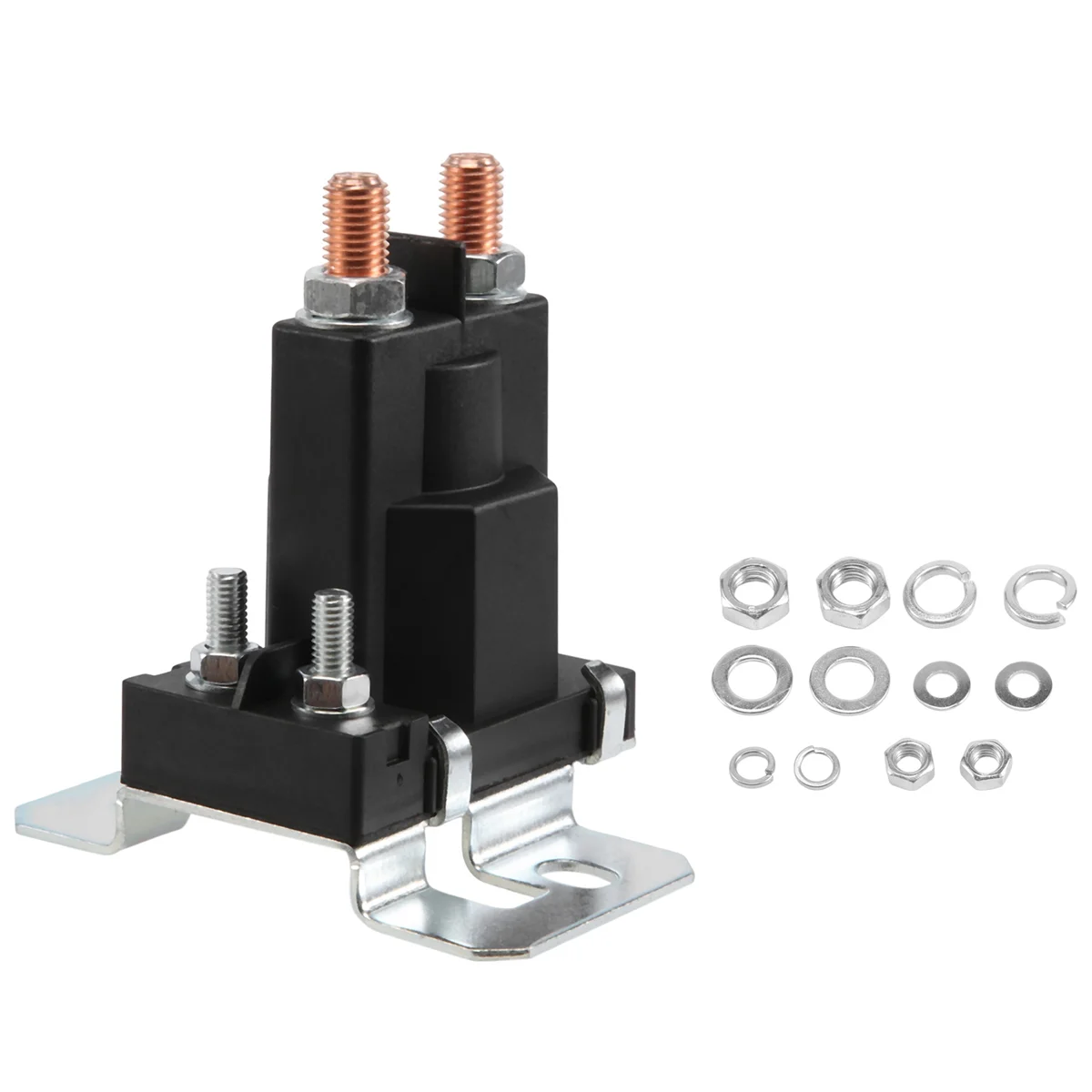 Isolator baterai ganda mulai/mati, 4 Pin 500A 12V untuk sakelar daya mobil