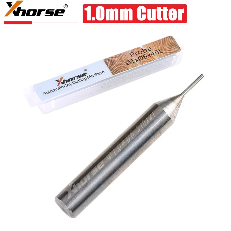 5PCS 1.0mm 1.5mm 2.0mm 2.5mm1.5/2.5mm Milling Cutter for Xhorse CONDOR XC-MINI,Dolphin XP005 XP005L Key Cutting Machine