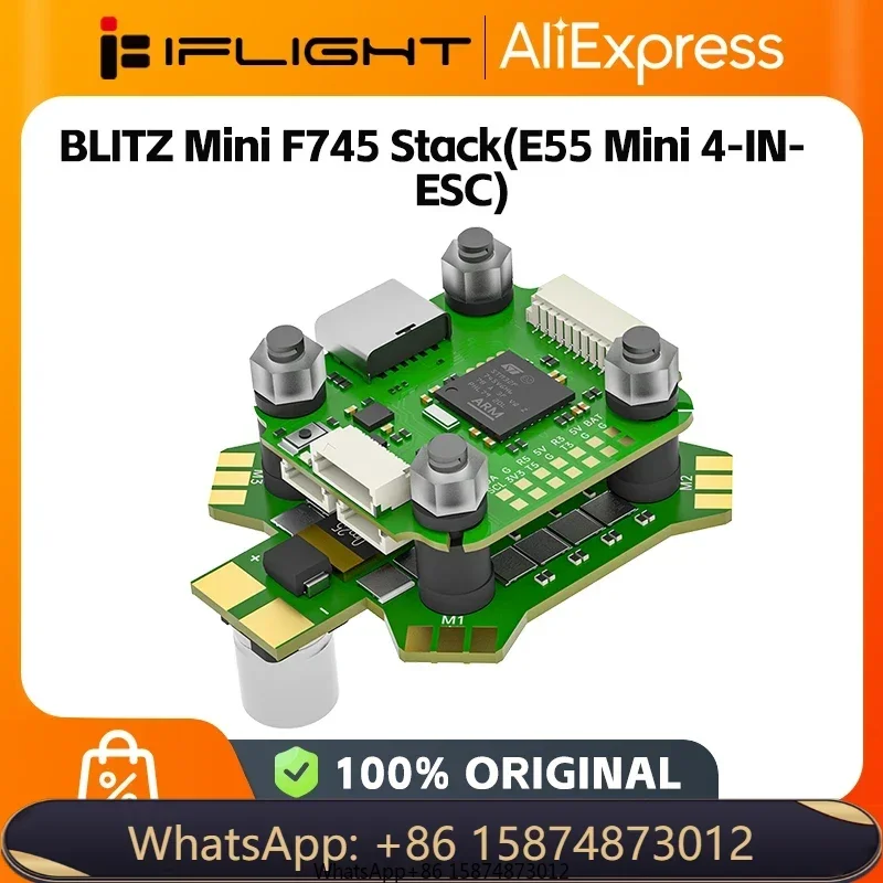 BLITZ Mini F745 Stack (E55 Mini 4-IN-1ESC) for FPV