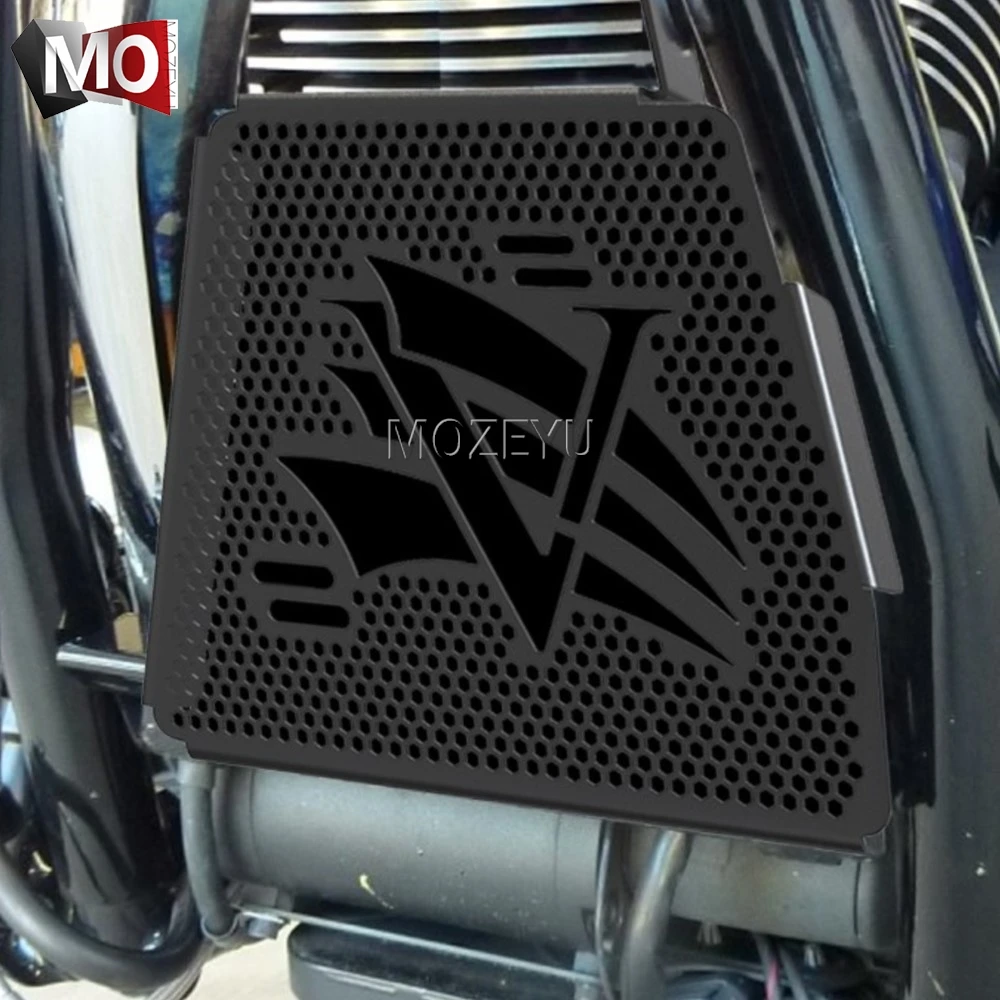 

Motorcycle Accessories Oil Cooler Guard Protection For Victory Cruiser Hammer Vegas 8 Ball / King Pin / Judge Highball 2008-2024