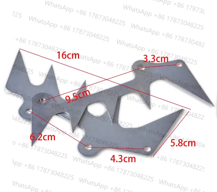 LETAOSK 2pcs Silver Bumper Spike Felling Dog Set Fit for  044 046 064 065 066 MS440 MS460 MS640 MS650 MS660