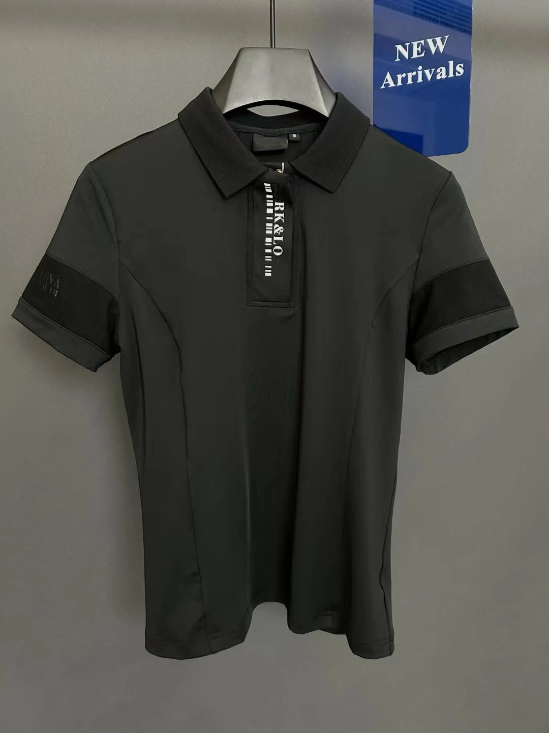 New Summer Golf Jersey Women Letter Printed Brand Golf Top Sports Short Sleeved Golf T Shirt