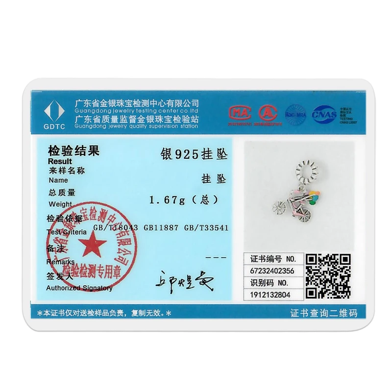 100% 925 فضة زهرة بالون الشوكولاته هدية دراجة Charms الخرز المعلقات صالح 3 مللي متر أساور DIY بها بنفسك غرامة صنع المجوهرات