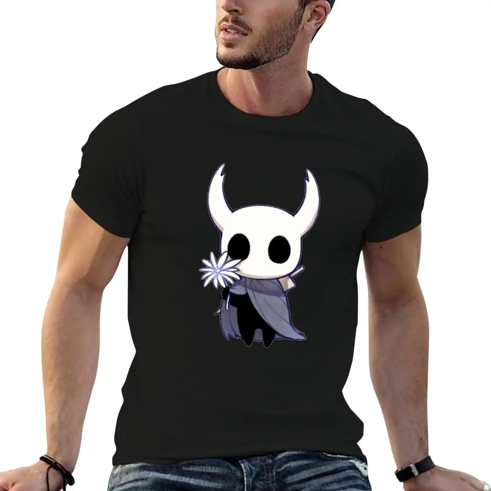 Hollow Knight - The Knight T-Shirt Plus Size Loose Short Sleeve Top