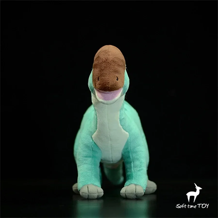 リアルなパラサウロロフスぬいぐるみ、カモノハシ恐竜のぬいぐるみ、ジュラ紀のぬいぐるみ、リアルな動物のぬいぐるみ人形、ギフト、コレクター向け