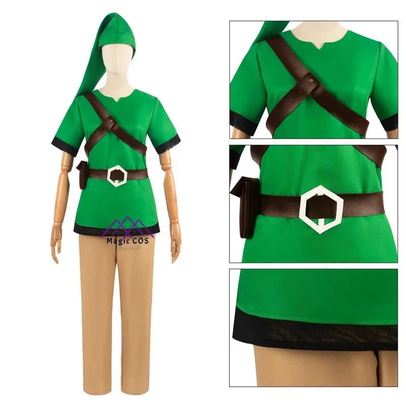 Inventarspiel Party wesentliche Waku SR Kostüme Linkk Rollenspiel Anime Kostüme Requisiten Halloween Kostüme