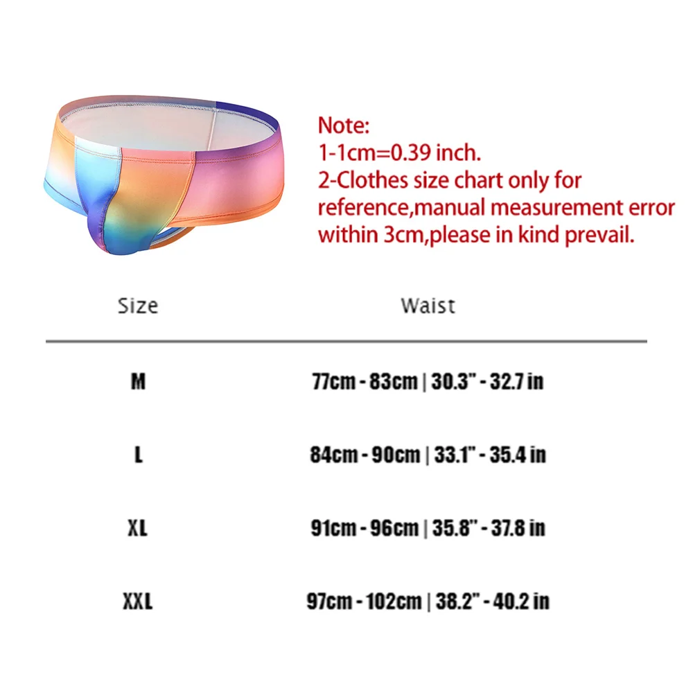 Men Gradient Color Printed Boxer Shorts Jockstrap Low Rise Penis Pouch Sexy Underwear Male Summer Breathable Panties Underpants