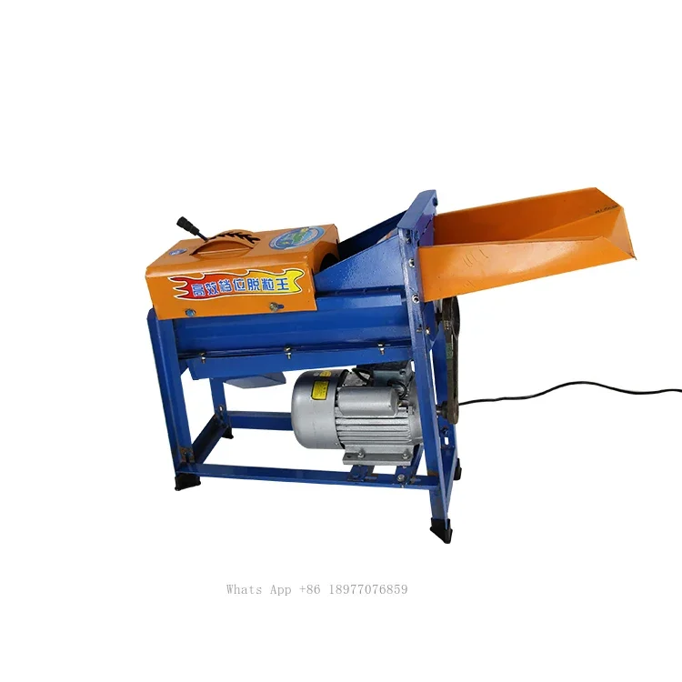 Electric Large Capacity Maize Huller Husking Corn Thresher Machine