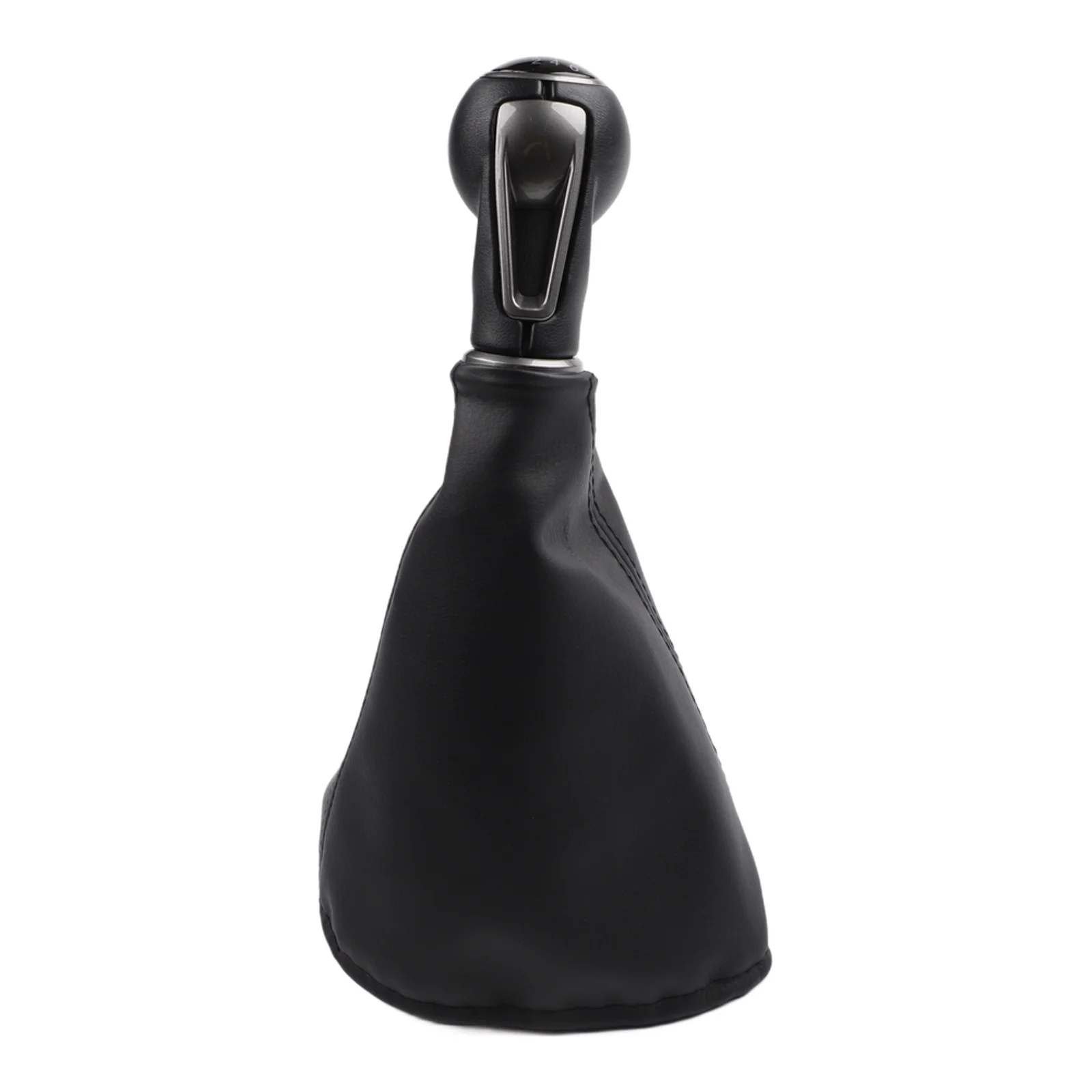 Precision Gear Shifting Gear Shift Cover Plastic Artificial Leather 6-speed Gear Knob Easy for snap-on Installation