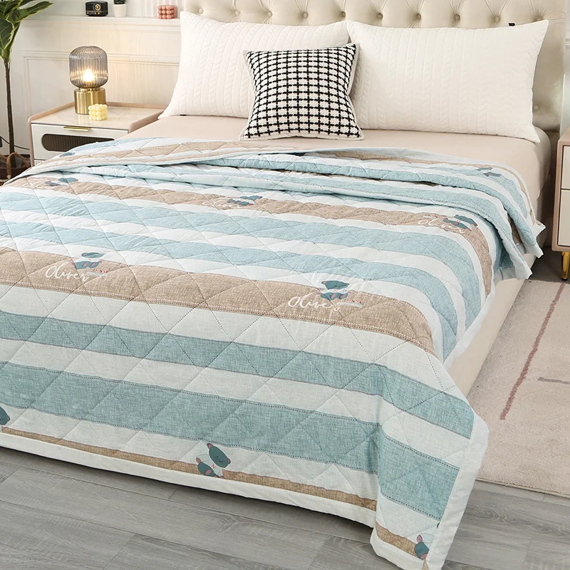 

Summer Thin Quilt Comforter Air Condition Four-season Single Double Blanket for Bed Comforter 2024 Soft Children's Comfortable