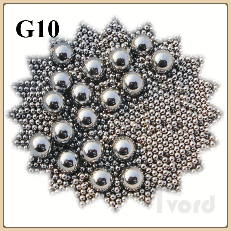 1.0mm-6.5mm G10 Bearing Steel Ball High Precision Solid Smooth Ball Dia 1.0mm-6.5mm Industrial Bearing Parts & DIY Tools