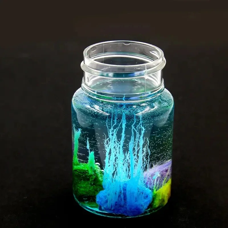 Kit de pierres de croissance en silicone de Sodium pour jardin magique, expérience scientifique de jardin en cristal pour la décoration de voiture, matière plastique, 1 pièce, 2025