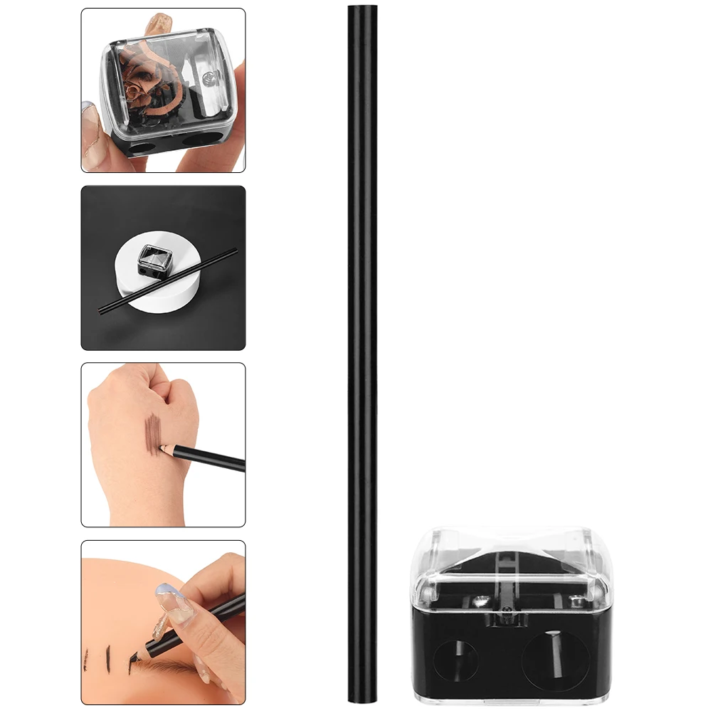 الخشب الحاجب بني داكن مقاوم للماء الحاجب ماكياج اكسسوارات أدوات لوازم تحديد المواقع أقلام الحواجب أقلام الهدايا