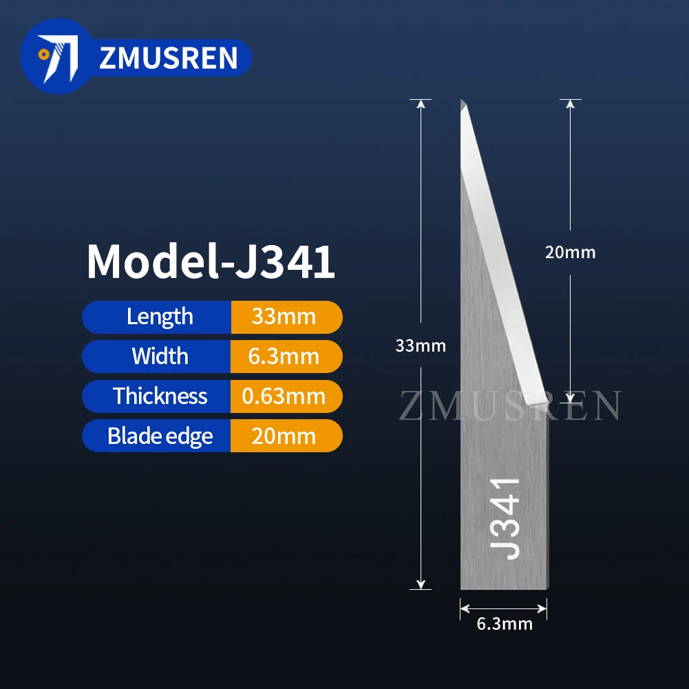 10PCS JWEI Tungsten Carbide Blade J311-1 J341 J603 J306-T J308 Composite Material Oscillating Knife Blade for Jingwei Cutter