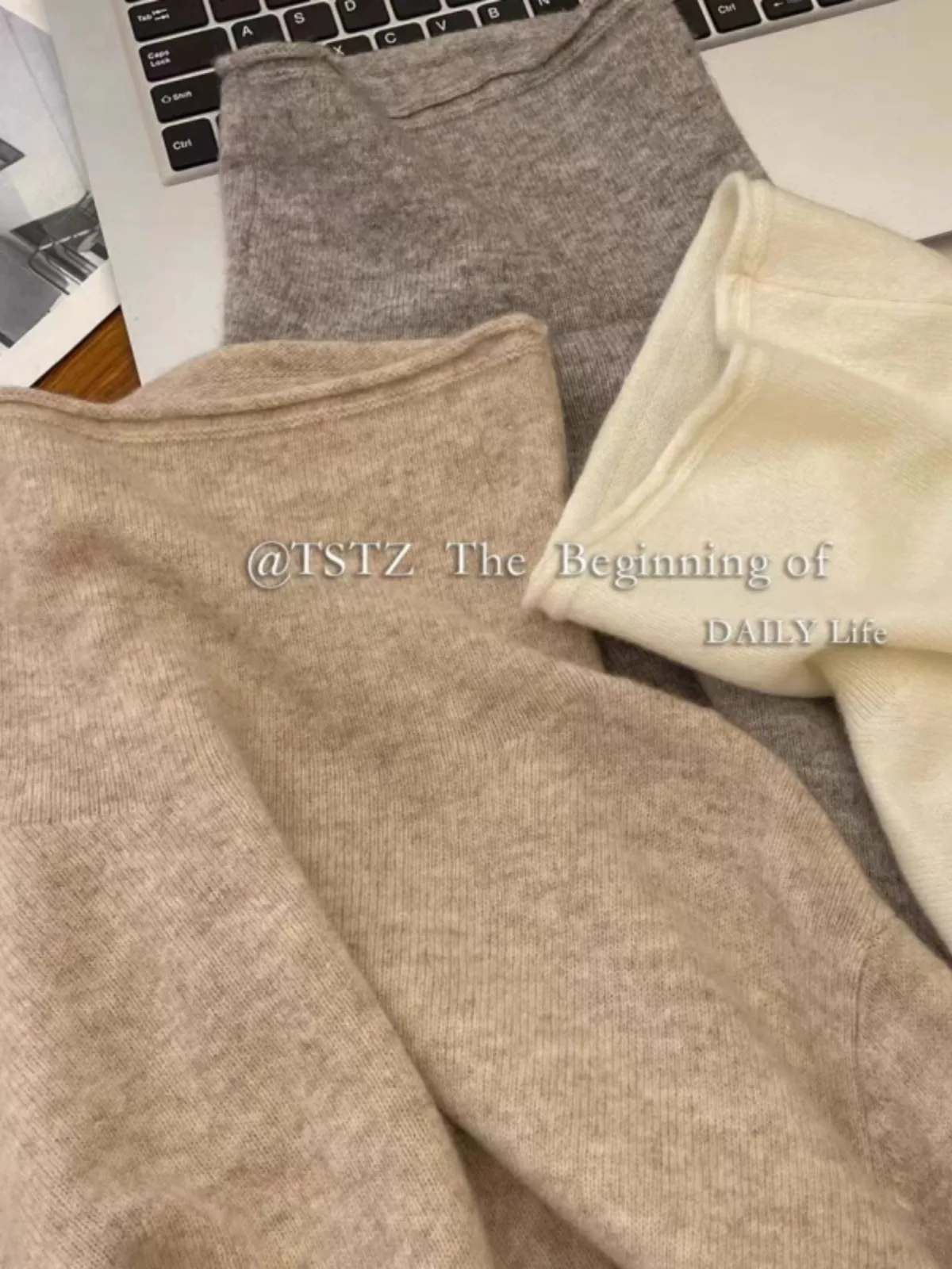 2023autumn and winter 100% pure cashmere sweater women\'s turtleneck sweater with knitwear base sweater