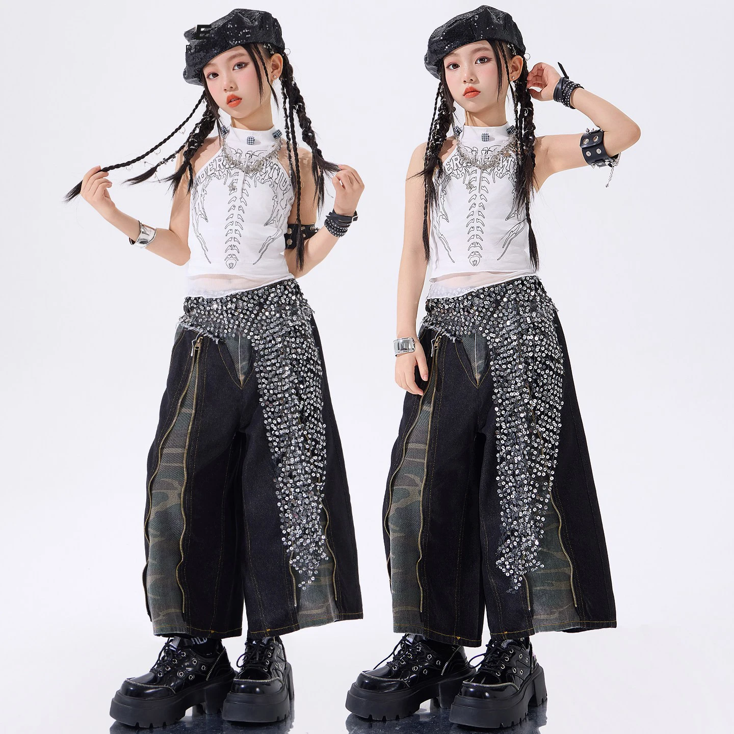 abbigliamento-estivo-per-bambini-vestito-da-jazz-per-ragazze-gilet-bianco-pantaloni-corti-larghi-costume-da-ballo-hip-hop-senza-maniche-abbigliamento-per-performance-kpop-y2k-bl19082
