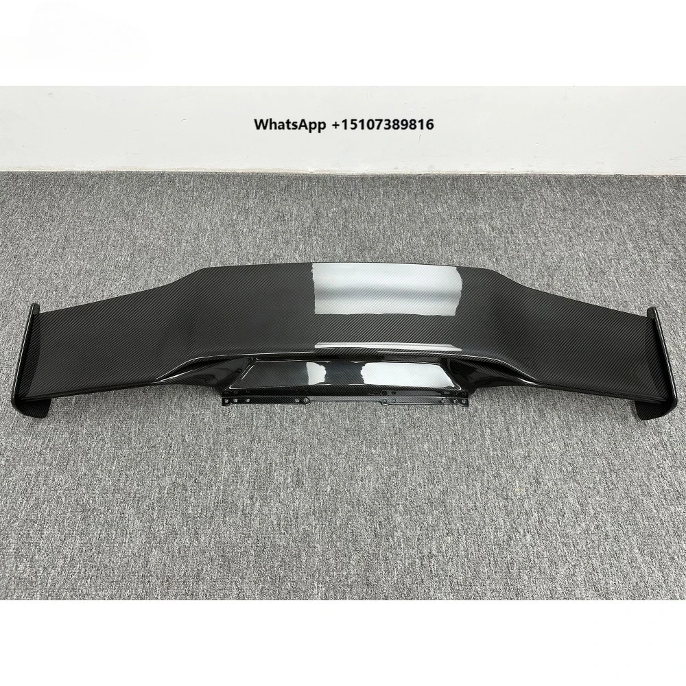 

Dry Full Carbon Fiber Auto Parts STO Vortstein Style Rear Spoiler Wing With Base Lid for Lambo Huracan LP580 LP610 EVO 2014-2018