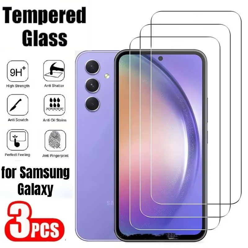3Pcs Tempered Glass…