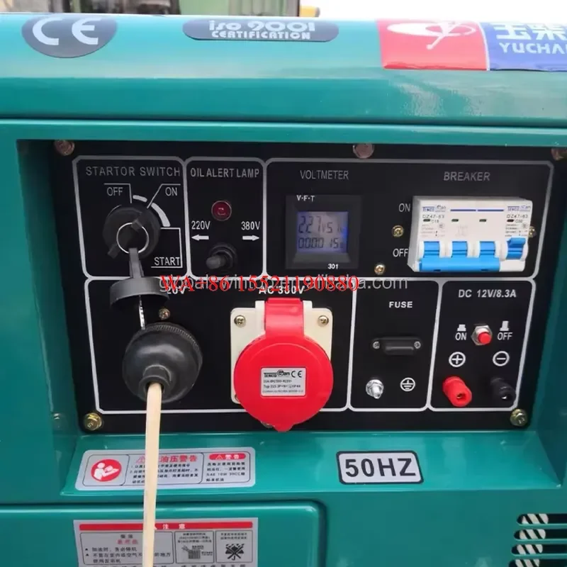 WMWMNU for Factory 5kva Diesel Generator 3kw 5kw 6.5kw 8kw 3000 Watt Small Type Air Cooled Open Diesel Generators Set