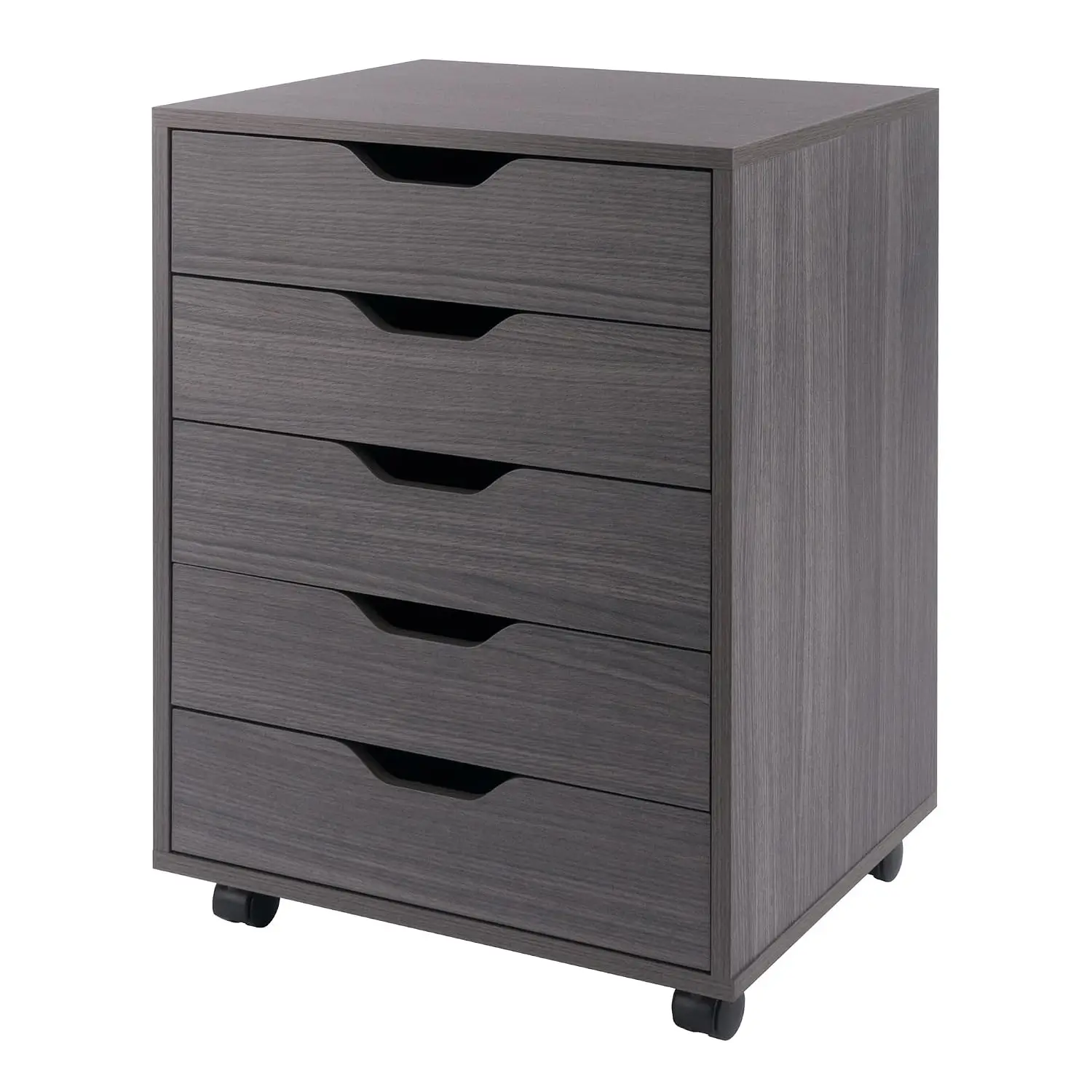 Mobile Storage Cabinet with Doors & Drawers, Filing Organizer for Kitchen Office Dorm, Moveable Wooden Furniture, Customized