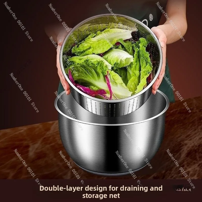 Stainless Steel Manual Salad and Vegetable Dryer | Home Fruit and Vegetable Dehydrator