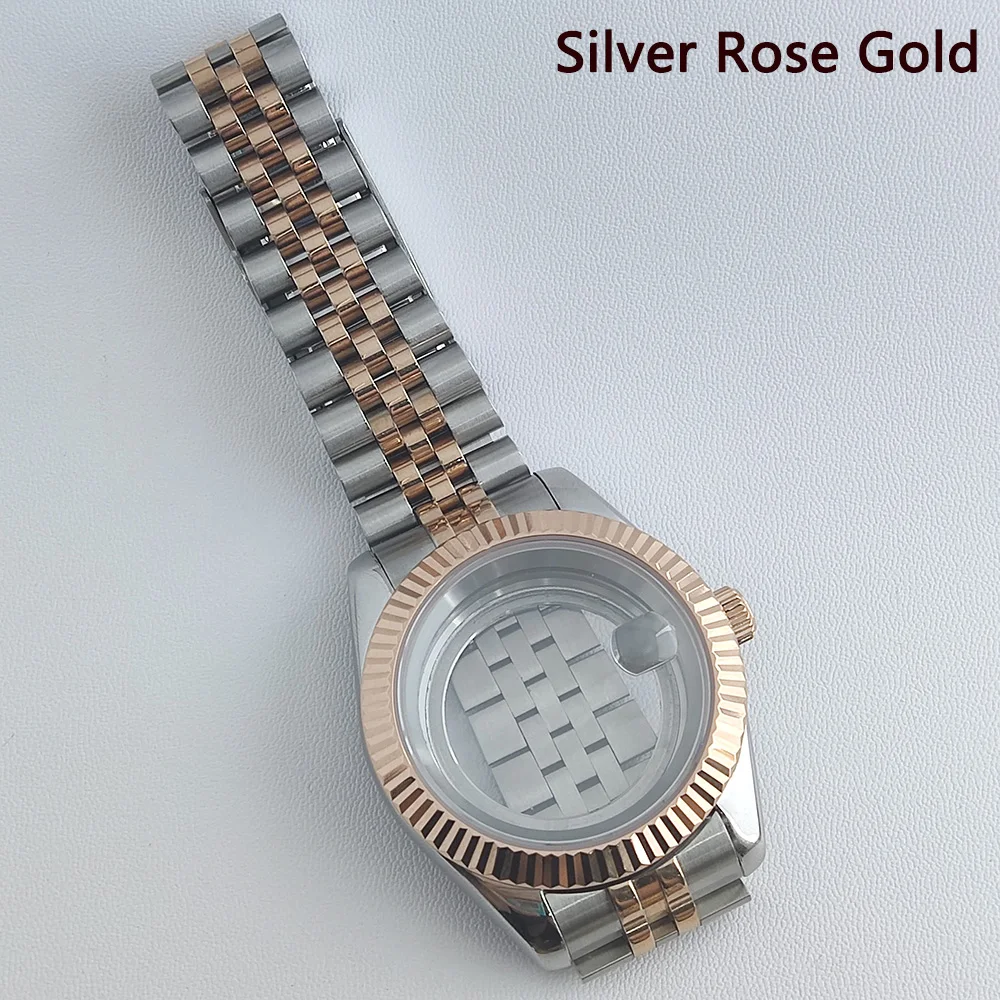 40mm NH35 case suitable for NH35/NH36 movement sapphire glass 40mm case/20mm strap watch accessories