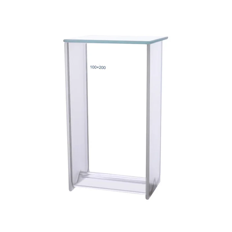 TLC Developing Tank - Vertical Double Glass Tank Laboratory Double Tank Solvent Glass Staining Chamber Dimension(L*H) 100*200mm