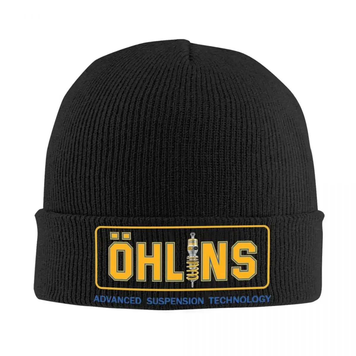 Ohlins Bonnet Hats meme Skullies Beanies Adult Unisex Funny Elastic Beanie Hats Autumn Winter Hippie Pattern Cap