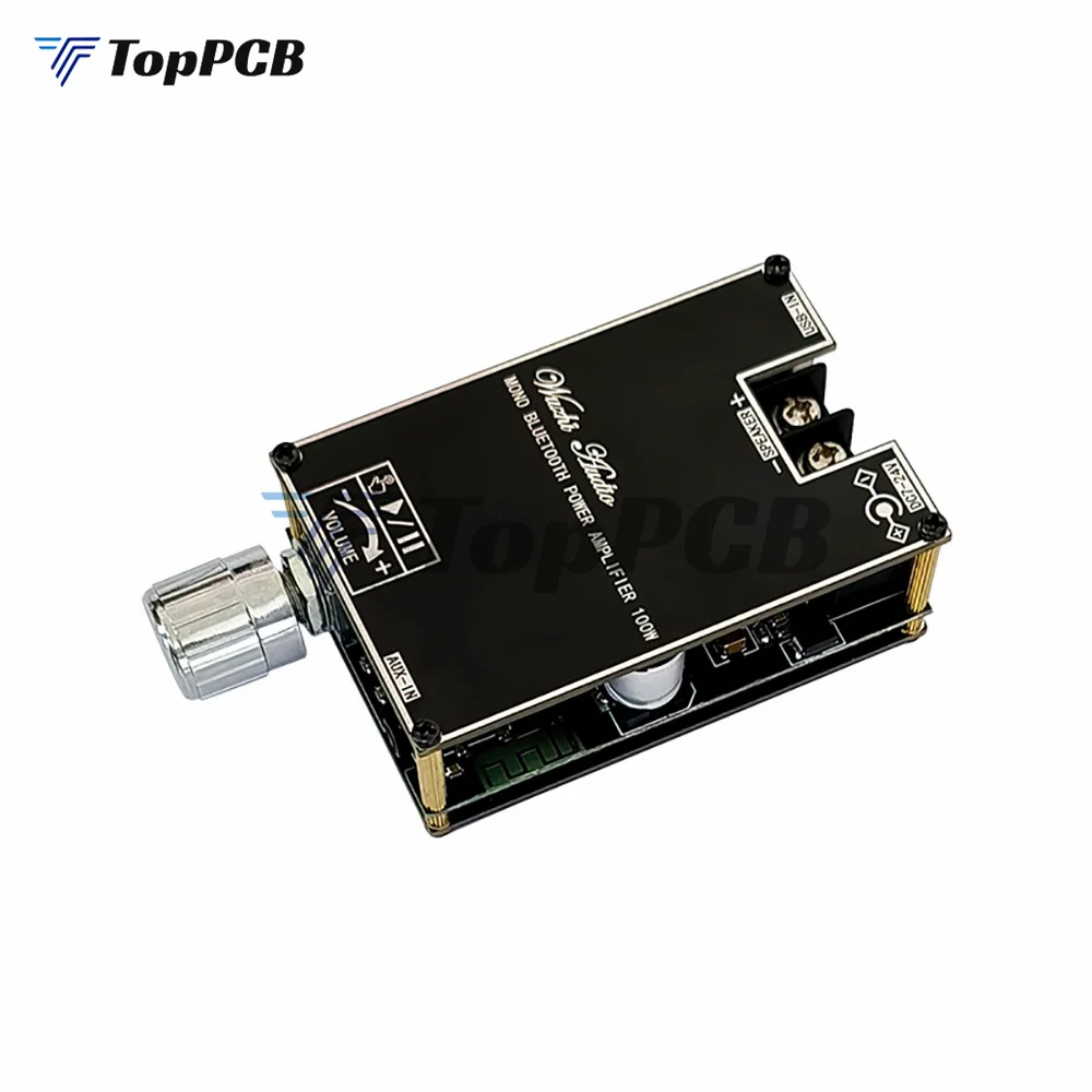 ZK-1001B TPA3116 100W Mono Channel Bluetooth Audio Amplifier Board Module With TWS box matching function DC 7-24V