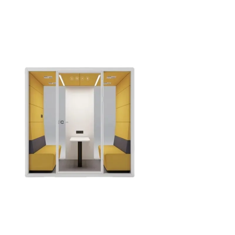 Phone Booth Soundproof Office Pod Overall Mold Production Interpreter Booth Single Person Telephone Booth