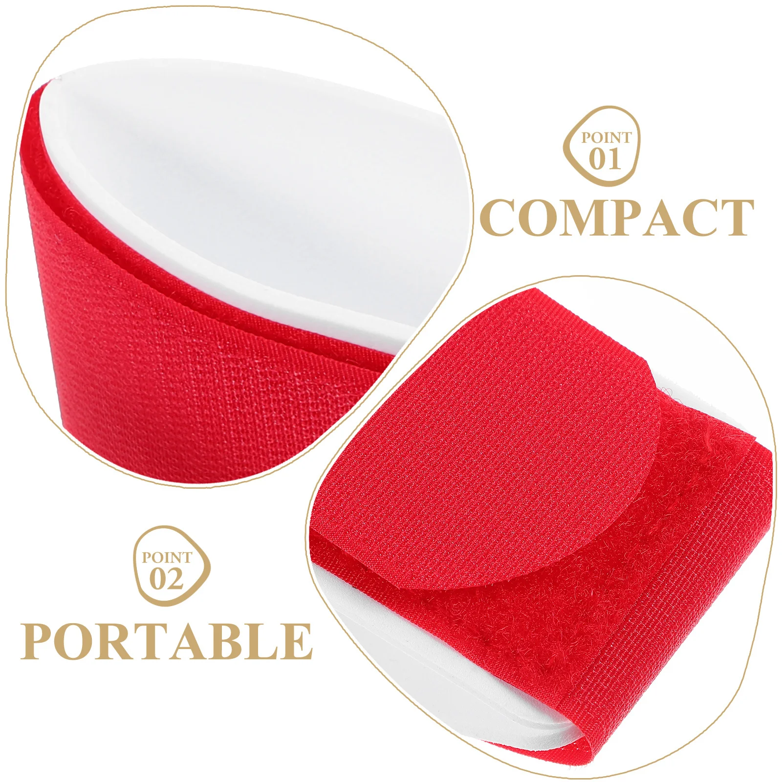 

4Pcs Ski Fixing Strap Secure Fit Sled Fixing Straps for Carrying Skiing Board Supplies Portable Design Sled Fixator