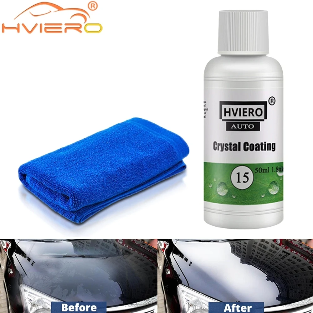 

HVIERO-15 20ml/50ml/100ML Car Detailing Polish Paint Cleaner Rust Tar Spot Remover Scratchs Repair Agent Coating car Wash agents