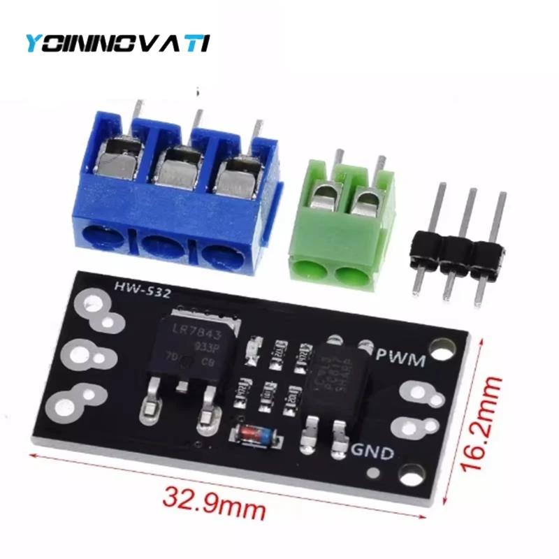 10pc FR120N LR7843 AOD4184 D4184 Isolated MOSFET MOS Tube FET Module Replacement Relay 100V 9.4A 30V 161A 40V 50A Board Module