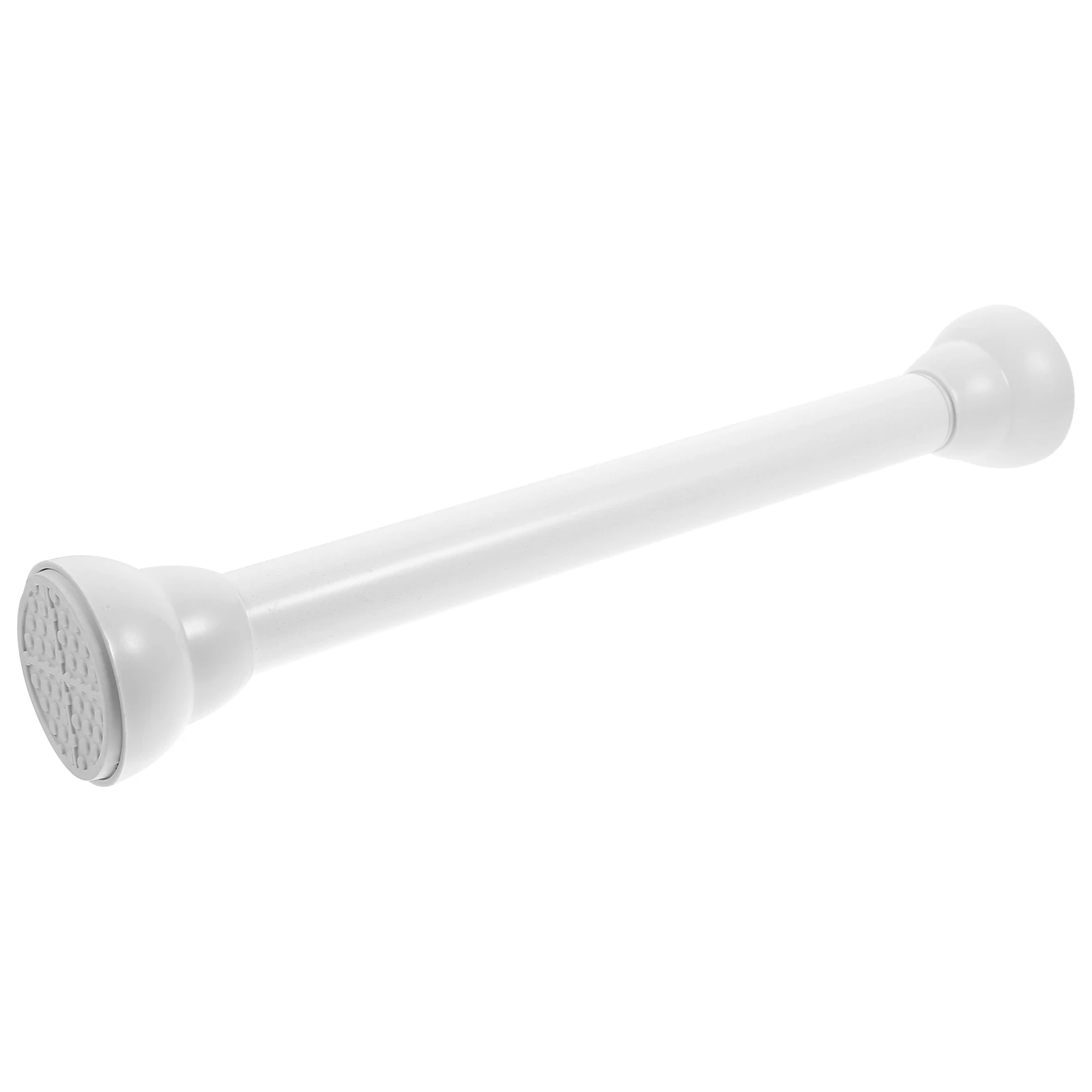 

Adjustable Tension Curtain Shower Bath Expandable Plastic Drying Rod Telescoping Closet Rod For Clothes Drying Wrap Around