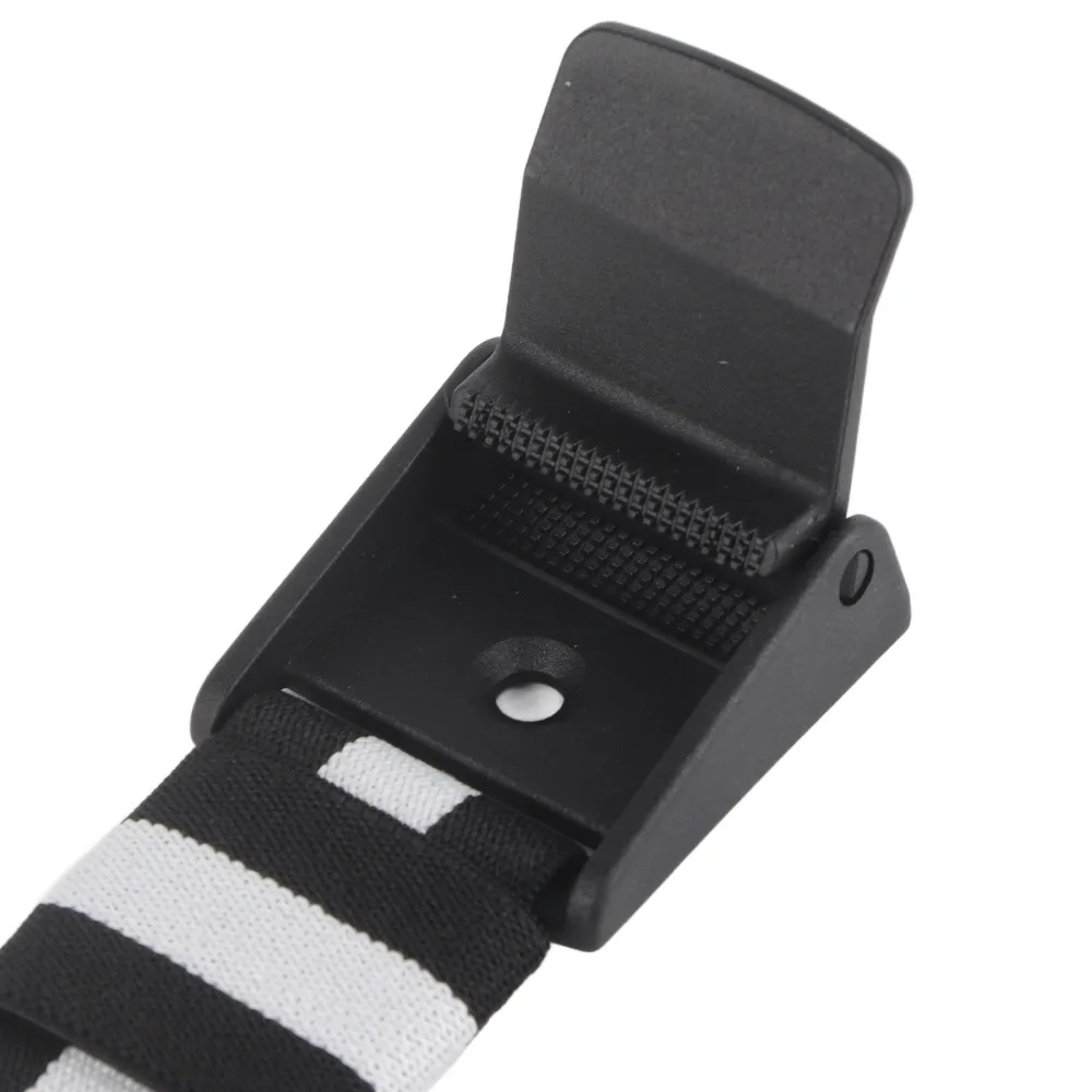 2pcs Adjustable Occlusion Training Bands Extra Wide Straps Quality Fabric BFR Booty Bands 3mm Quick-Release Elastic