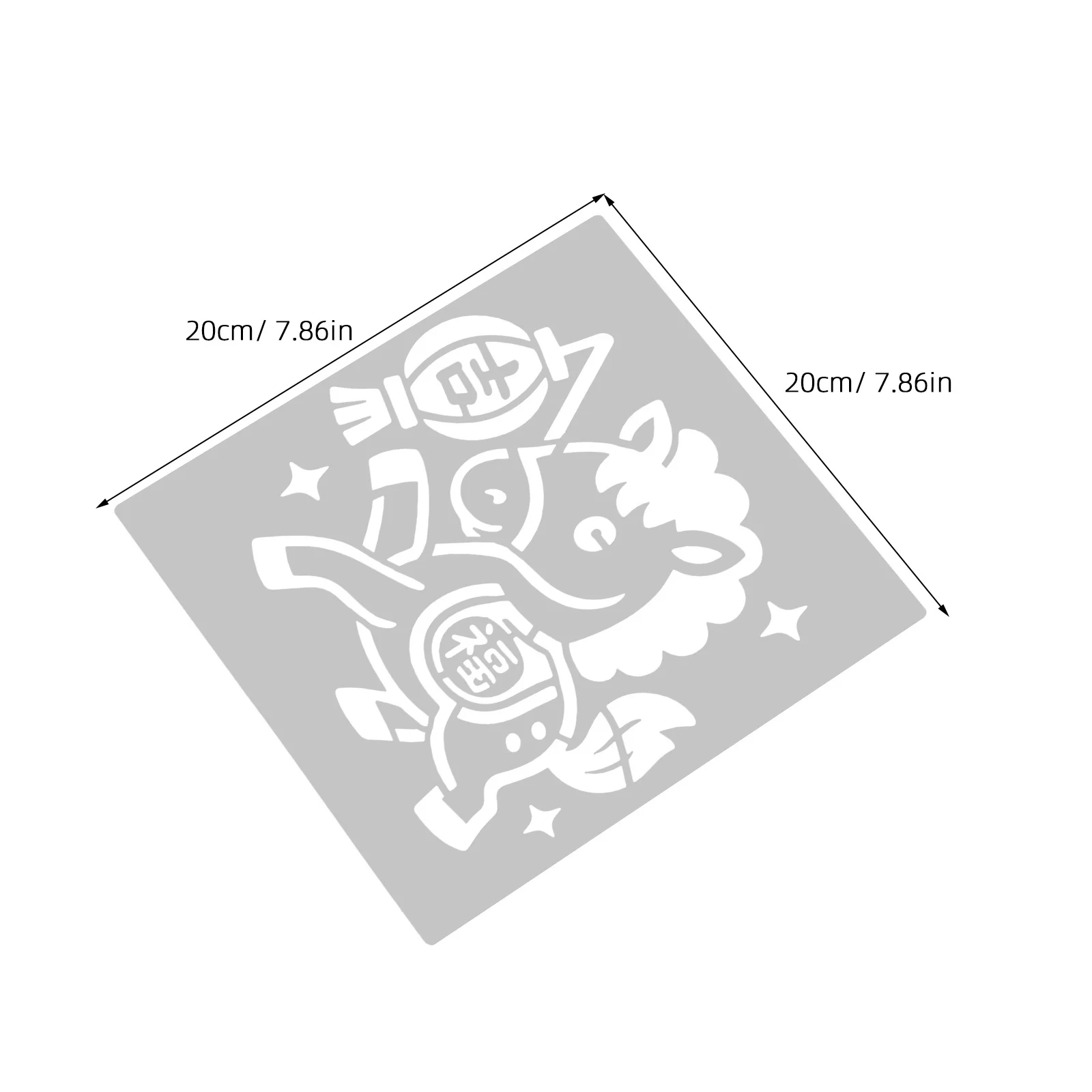 مجموعة قوالب استنسل مرسومة يدويًا بألوان مائية أدوات فنية إبداعية لطلاء جدران DIY لتزيين المنزل يدويًا