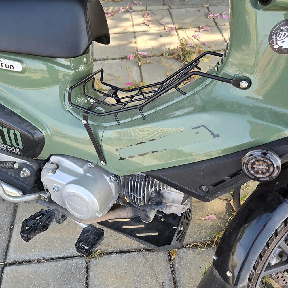 Багажник с центральной стойкой подходит для Honda CC110 CROSS CUB 110