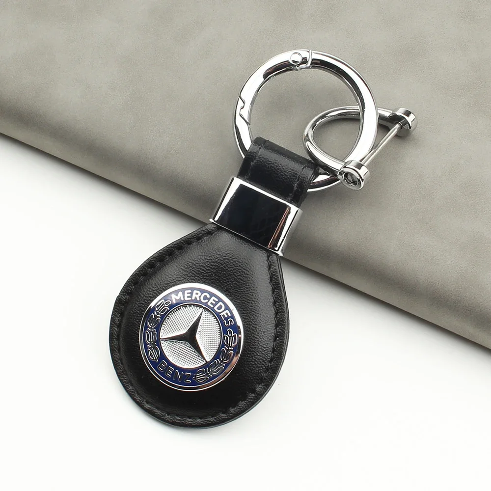 New Keyring Luxury Car Keychain For Mercedes Benz A B C E S ML GLK GLE GLS GLC SLK AMG W177 W176 X166 X167 C257 C218 X253 C118