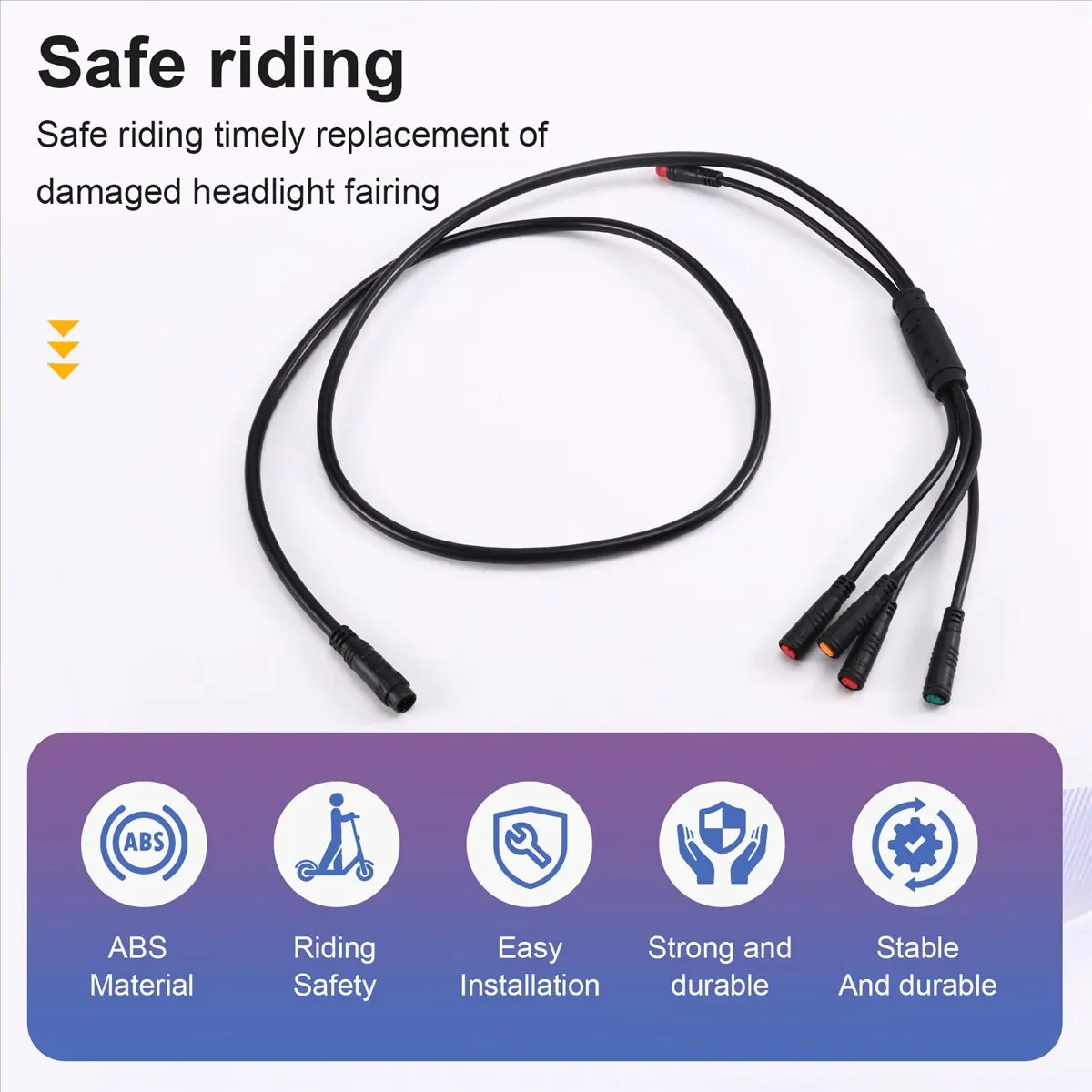 

Водонепроницаемый кабель AD10 1T5, 9 контактов, для электровелосипедов Julet, удлинительный кабель, разъемы для электровелосипедов, для дросселя, тормоза, дисплея