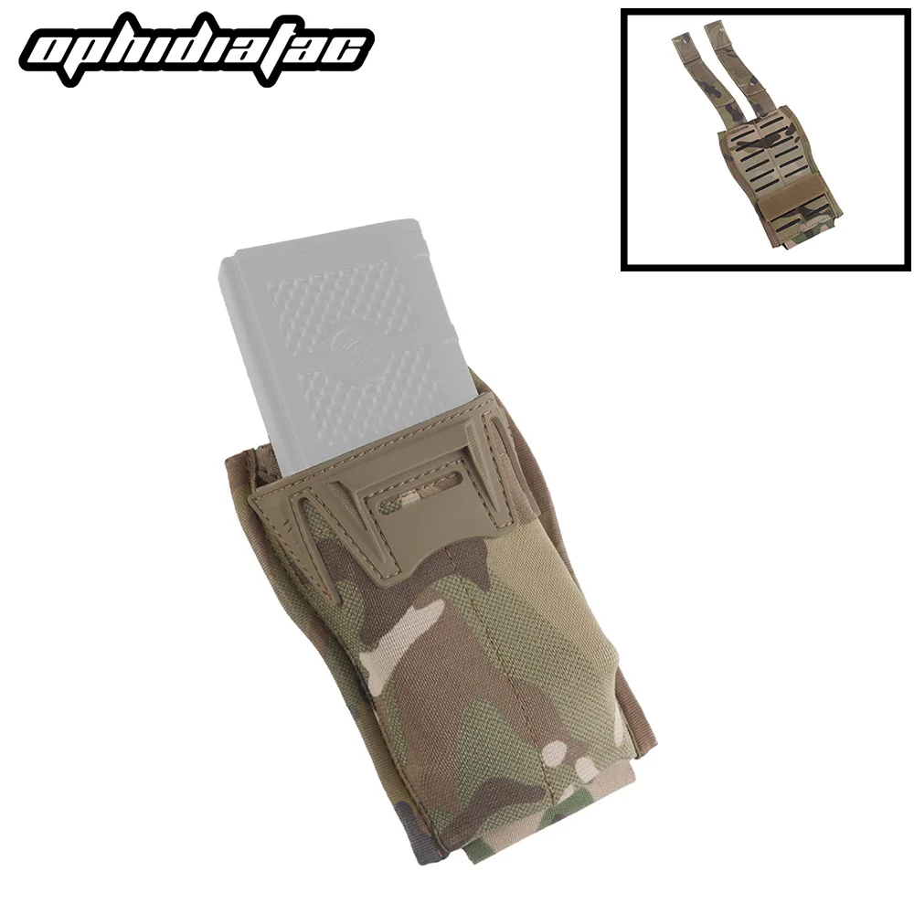 

OPHIDIAN 5.56 подсумок для одного магазина быстрый доступ одной рукой к журналам Molle совместим с лентой