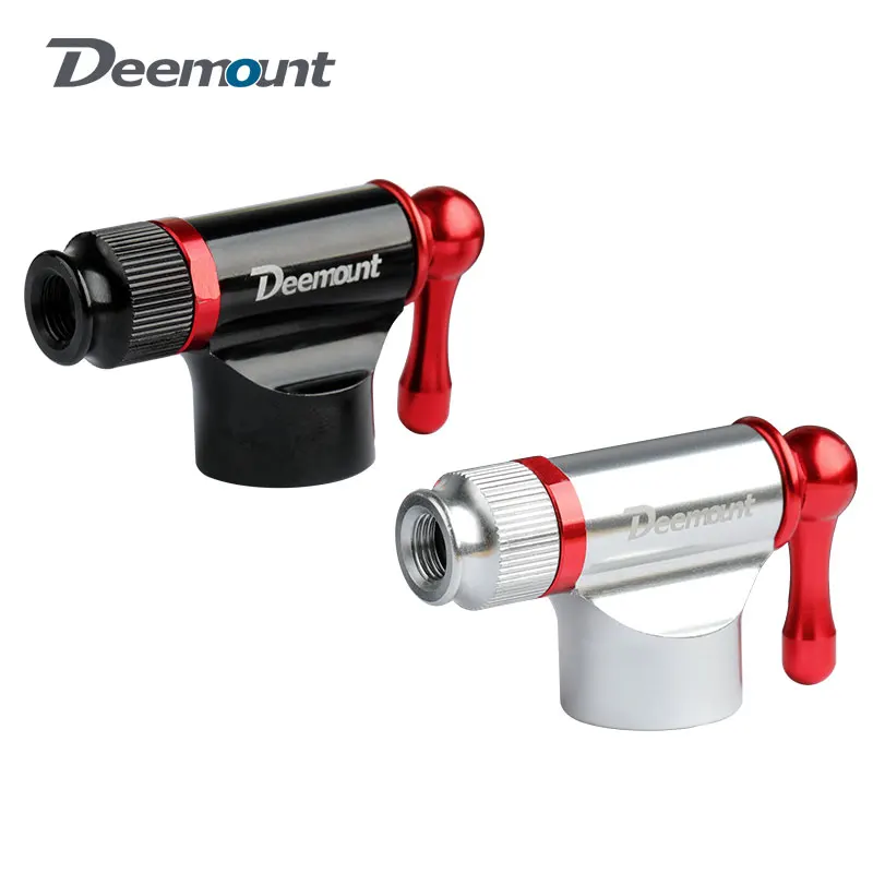 

Deemount CO2 Pump Nozzle For 3/8-24 Threaded Cartridge Fits Schrader Presta W/ Foam Casings 33/25/16/12/8Gr. Cylinder Inflator