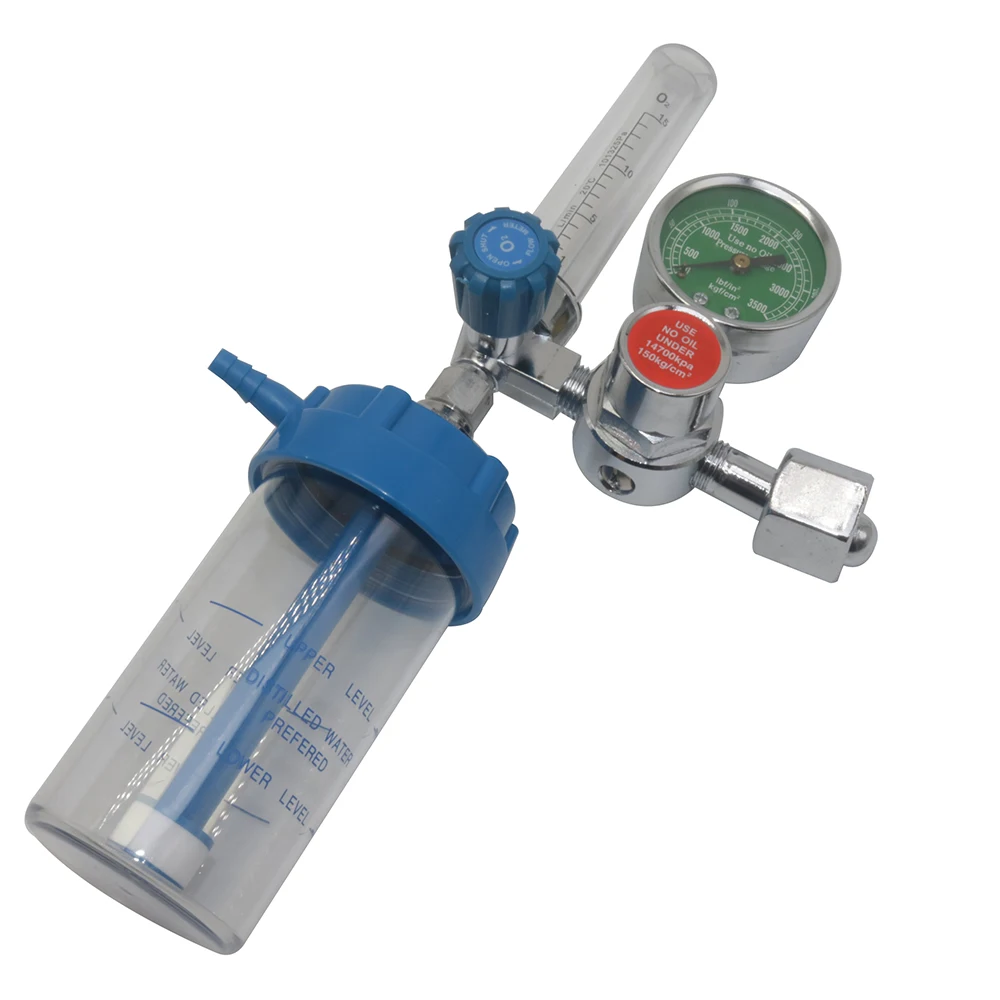 

Oxygen Regulator Inhalator Meter Pressure Reducing Valve Reducing Pressure Flow Meter Gauge