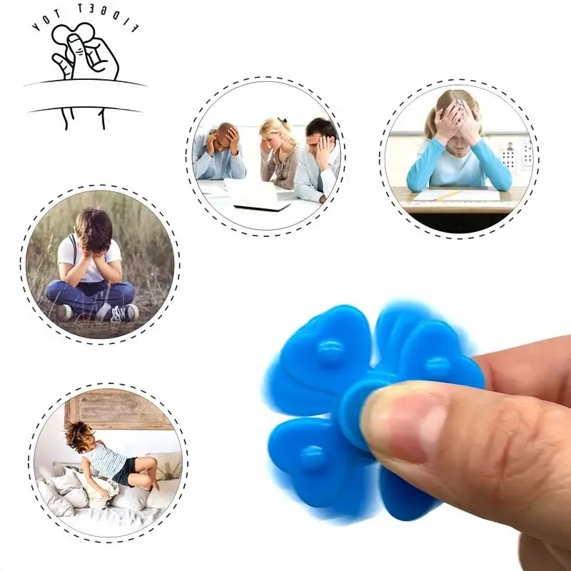 5/20pcs mini fingertip gyro rotator color spinning children's party toys spinning gyro decompression gift suitable for children