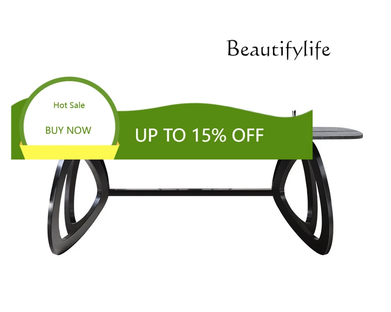 

Light Luxury Rock Slab Tea Table Intelligent Creative Large Board Tea Office Negotiation Reception Tea Table Chair Combination X