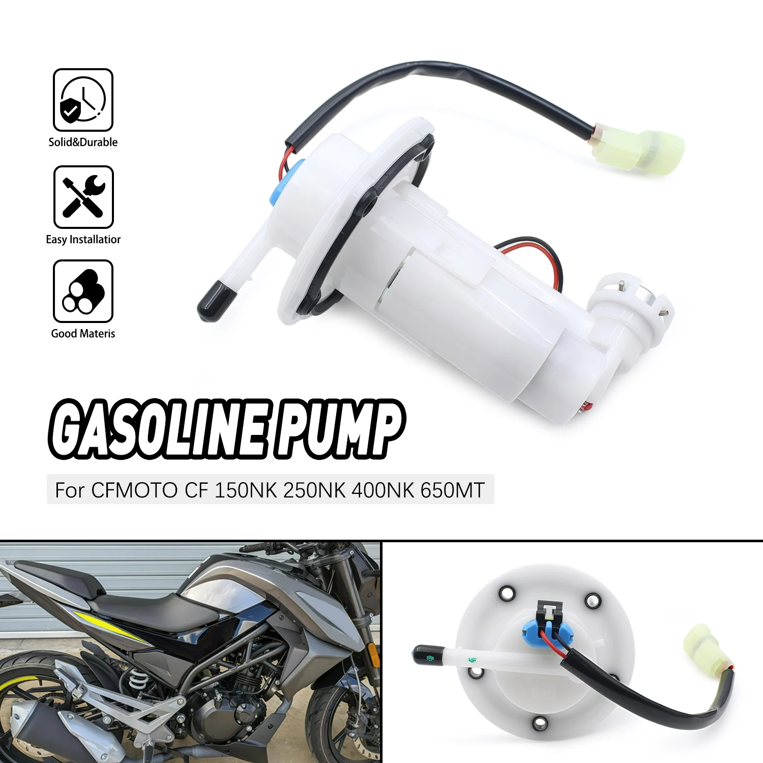 For CFMOTO 150NK 250NK 400NK 650MT I 650-7 NK400 NK600 6KJ0-150900-10000 Fuel Supply Parts Accesorios Moto Fuel Pump