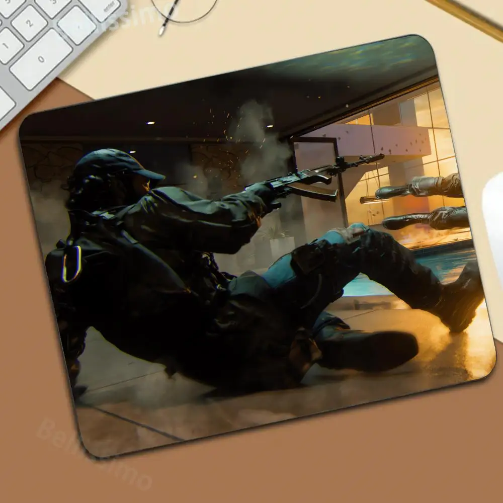 

Call of Duty Black Ops Cold War Small Gaming Mouse Pad Computer Mousepad Gamer Mouse Mat Laptop Mausepad Keyboard Mat Desk Pad