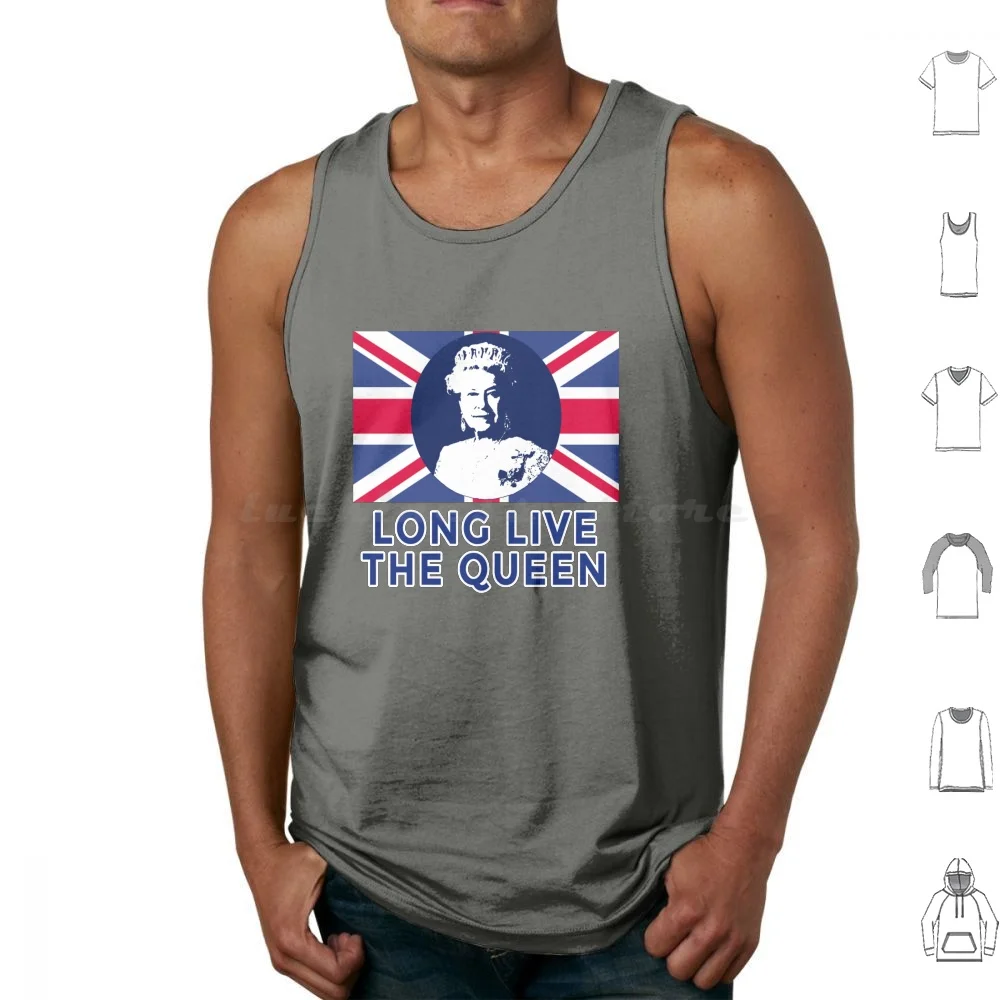 Queen Elizabeth Ii Long Live The Queen Tank Tops Vest Sleeveless Queen Elizabeth Queen Elizabeth Ii Queen Of England Long Live