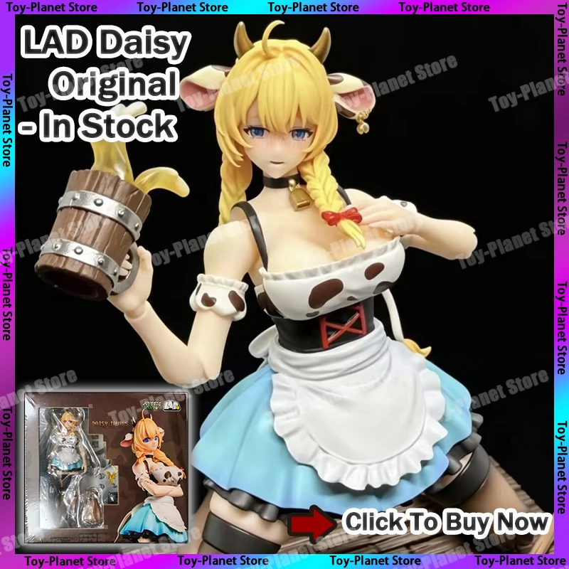 

Lad Mystic Land Daisy Action Figure In Stock Era-003 Waitress Ver. 1/12 Scale Cute Collectible Doll Toy Present Gift Set Box