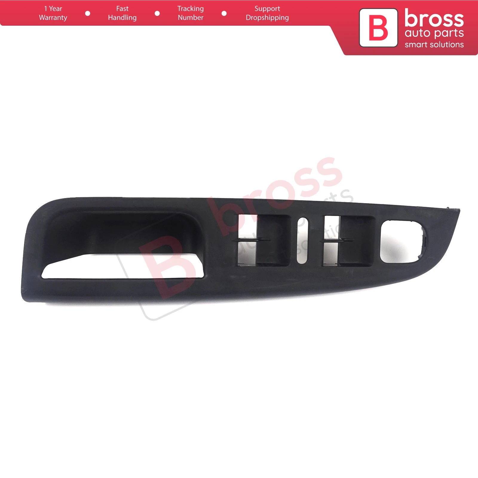 

Bross Auto Parts BDP791 Driver Door Panel Switch Trim Bezel Black 1K4868049C for VW Jetta MK5 Golf Rabbit MK5 GTI