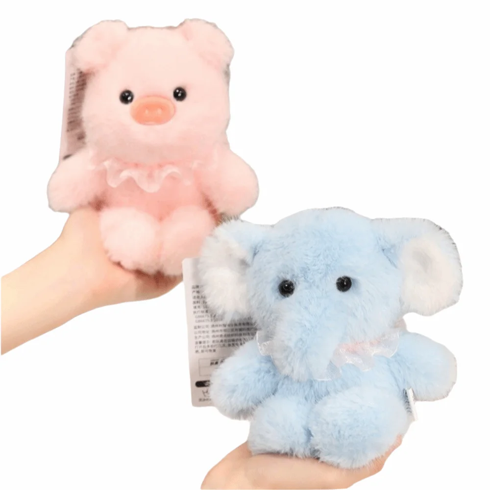 Estilo bonito 20cm tamanho brinquedo de pelúcia material macio animal de pelúcia chaveiro pingente bonito série correndo boneca de pelúcia crianças presente